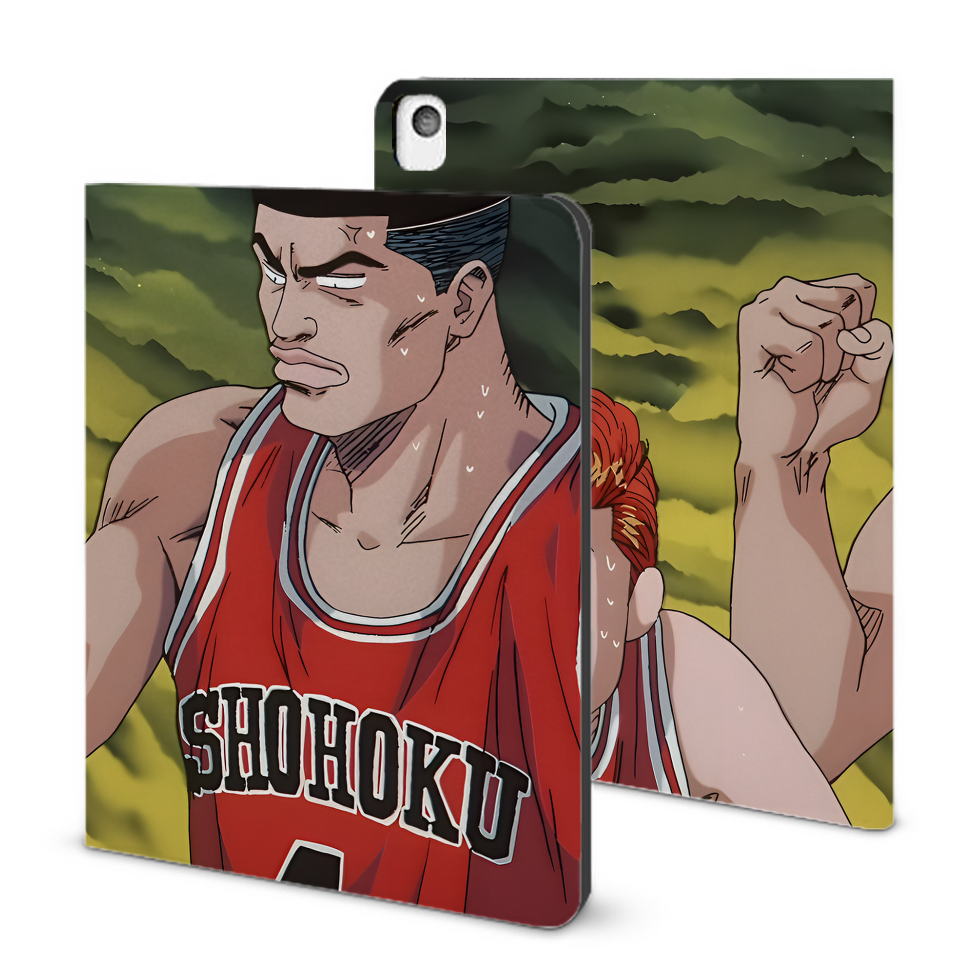 （画像用） SLAM DUNK／スラムダンク IPadケース ペンホルダー付き ブックスタイルデザイン